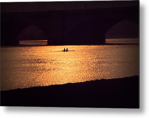 Potomac Metal Print featuring the photograph Golden Potomac by DJ Florek