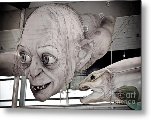 Gollum Metal Print featuring the photograph Gollum or Smeagol by Yurix Sardinelly