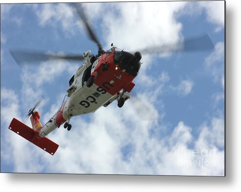 Uscg Metal Print featuring the photograph Guardian Angel by Alex Esguerra