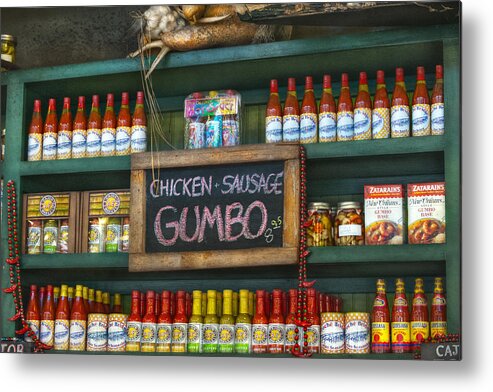 French Market Metal Print featuring the photograph Gumbo by Brenda Bryant