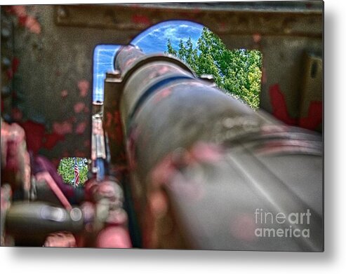 Guns Metal Print featuring the photograph Guns and Glory by Ken Williams