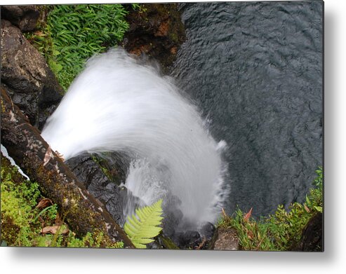 Maui Metal Print featuring the photograph Hana Waterfall by Amy Fose