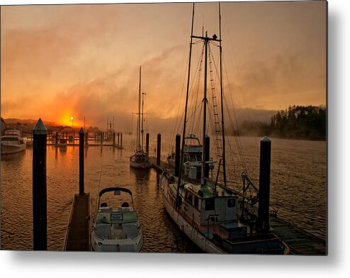 Florence Metal Print featuring the photograph Harbor by Lisa Chorny