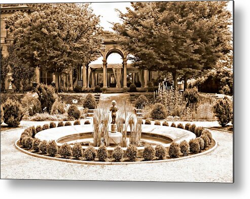 Architecture Metal Print featuring the photograph Harkness Estate by Marcia Lee Jones