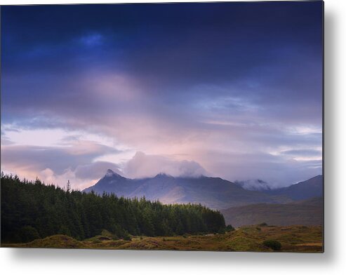 Scotland Metal Print featuring the photograph Highlands by Philippe Sainte-laudy Photography