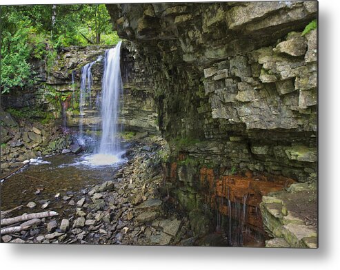 Hilton Falls Metal Print featuring the photograph Hilton Falls in Summer by Gary Hall