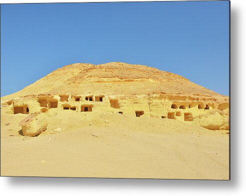Tranquility Metal Print featuring the photograph Historical Tombs by Raimund Linke