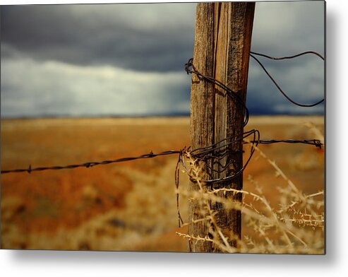 Country Metal Print featuring the photograph Hold Back The Storm by Mark Ross