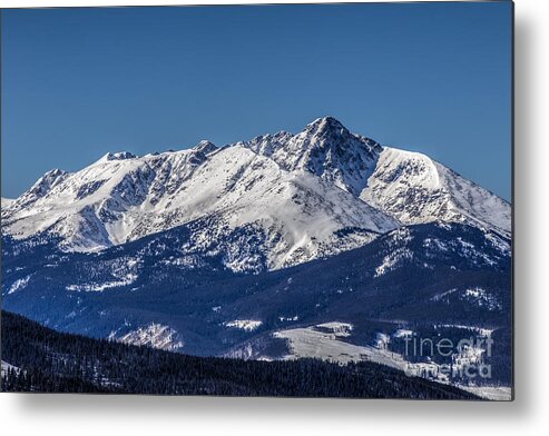 Gore Range Metal Print featuring the photograph Holy Cross by Franz Zarda