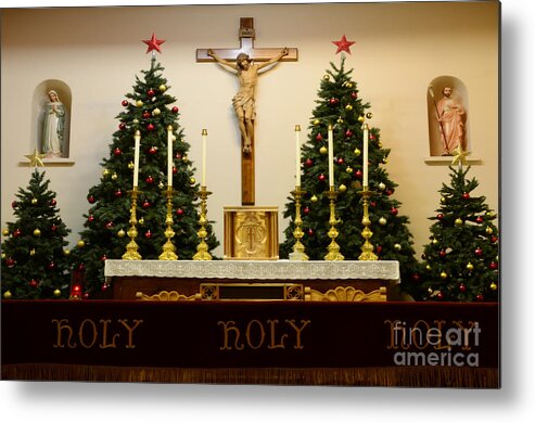Church Metal Print featuring the photograph Holy Holy Holy by Bob Christopher