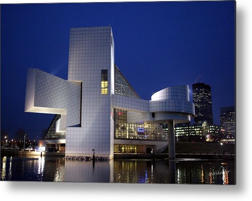 Cle Metal Print featuring the photograph Home of Rock 'n Roll by Terri Harper