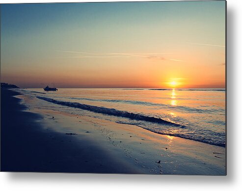 Sunset Metal Print featuring the photograph Home Time by Nick Barkworth