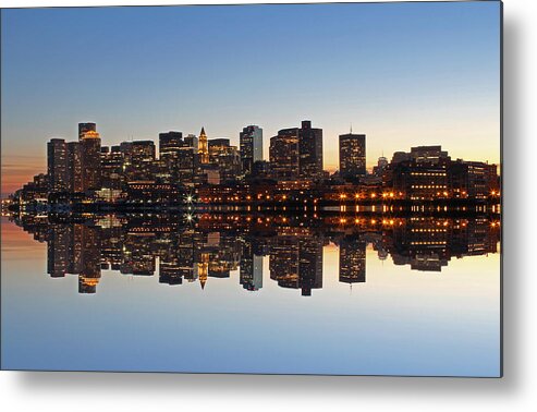 Boston Metal Print featuring the photograph Hometown by Juergen Roth
