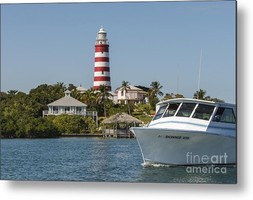 Lighthouse Metal Print featuring the photograph Hope Town Light by Scott Kerrigan