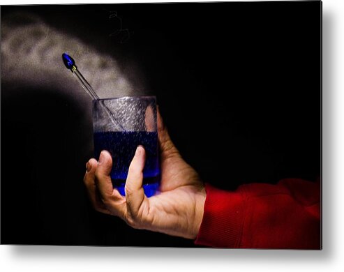 Light Painting Metal Print featuring the photograph Hot Brew by Bruce Pritchett