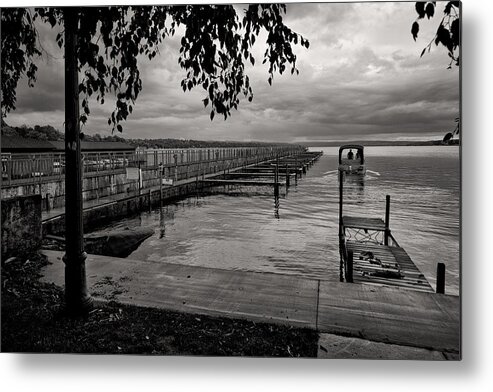 Skaneateles Metal Print featuring the photograph I Dreamed of a Lake 2 by John Hoey