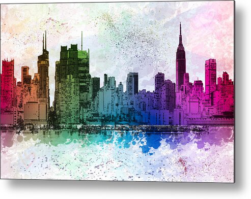 Big Apple Metal Print featuring the photograph I Love New York by Susan Candelario