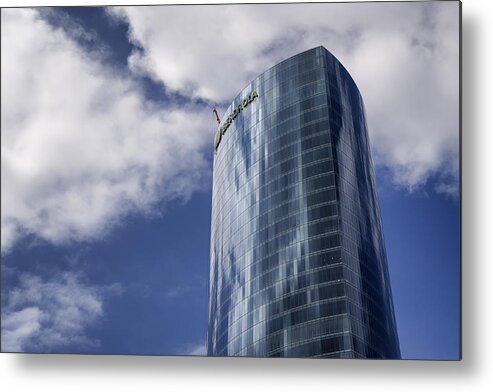Iberdrola Metal Print featuring the photograph Iberdrola Tower by Pablo Lopez