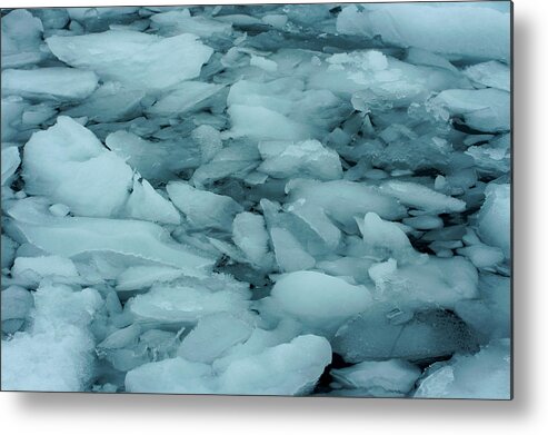 Iceberg Metal Print featuring the photograph Iceberg Bits by Amanda Stadther