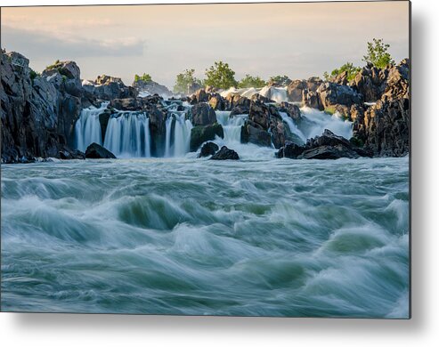 Virginia Metal Print featuring the photograph In the Rapids by Kristopher Schoenleber