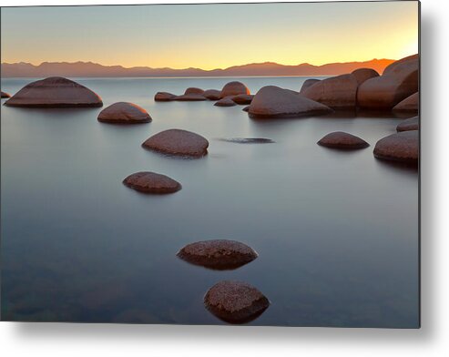 Landscape Metal Print featuring the photograph Indian Summer Sun by Jonathan Nguyen