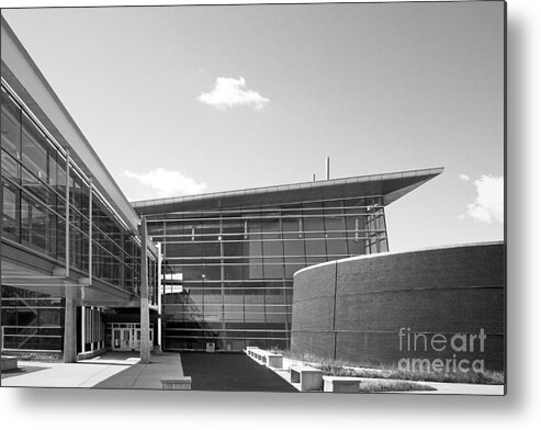 American Metal Print featuring the photograph Iowa State University Howe Hall by University Icons