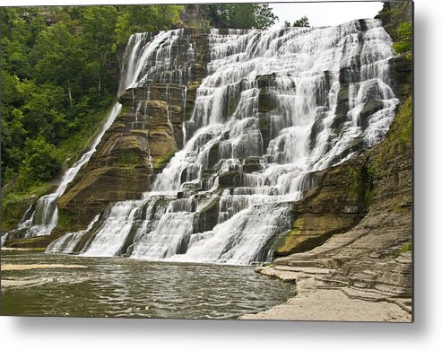 Ithaca Falls Metal Print featuring the photograph Ithaca Falls by Anthony Sacco