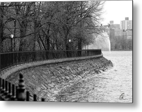 Reservoir Metal Print featuring the photograph Jacqueline Kennedy Onassis Reservoir NY by Chris Thomas