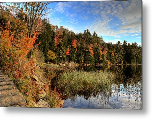 Maine Metal Print featuring the photograph Jamies Pond 2 by Andrea Platt