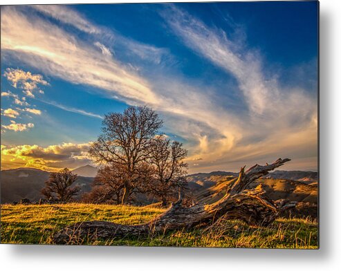 Landscape Metal Print featuring the photograph Jet Stream by Marc Crumpler