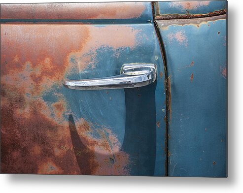 1949 Chevrolet Metal Print featuring the photograph Just a Little Wax by Rich Franco
