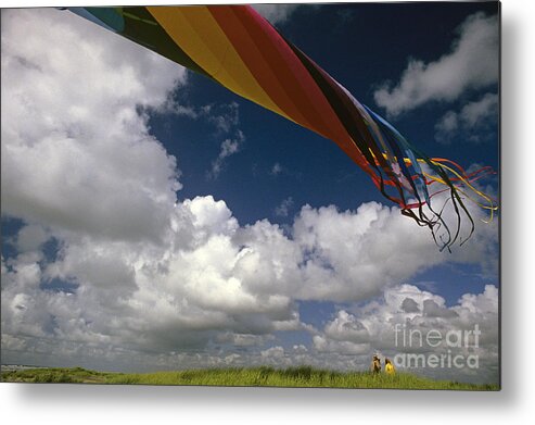 Entertainment Metal Print featuring the photograph Kite festival by Jim Corwin