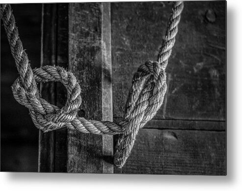 Knots Metal Print featuring the photograph Knots by Steve Stanger