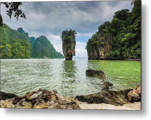 Scenics Metal Print featuring the photograph Koh Tapu, Thailand by Kiran Rao
