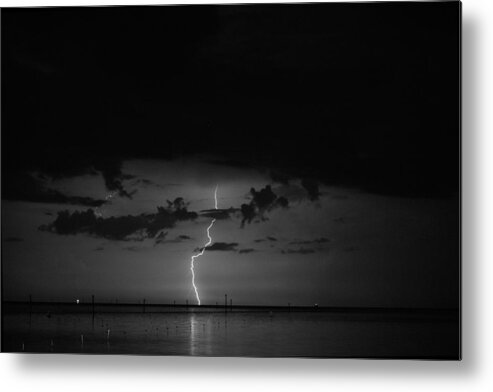 Lightning Metal Print featuring the photograph Labor Day Weekend Lightning 11 by Richard Zentner