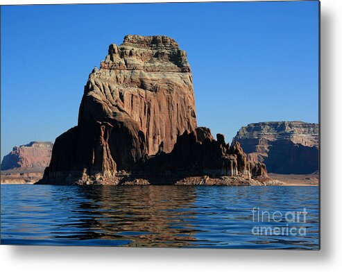 Lake Powell Metal Print featuring the photograph Lake Powell by Marty Fancy