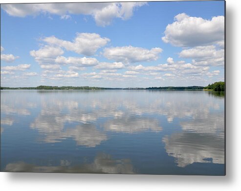 Lake Metal Print featuring the photograph Lake Reflection by Todd Hartzo