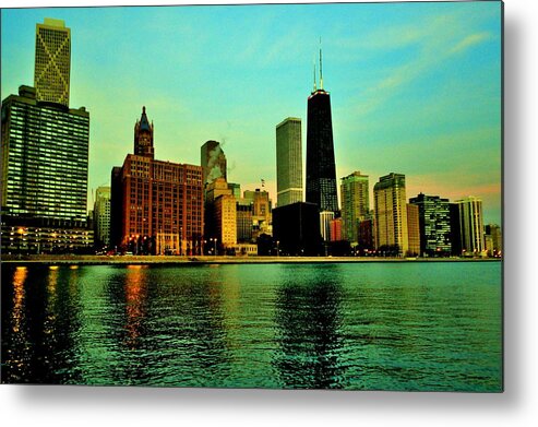 Chicago Metal Print featuring the photograph Lake Shore by Benjamin Yeager