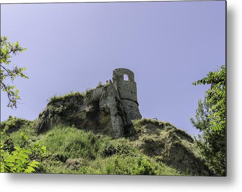 Castle Metal Print featuring the photograph Italian landscapes - Land of Immortal by AM FineArtPrints