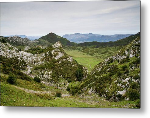 Scenics Metal Print featuring the photograph Landscape Of The Picos De Europa by Megan Ahrens