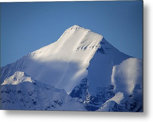 Mountain Metal Print featuring the photograph Last Light of the Day by Jack Bell