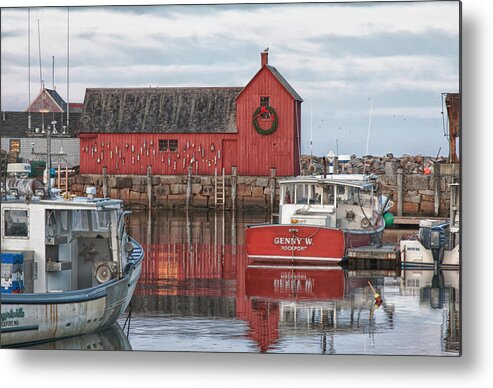 Cape Ann Metal Print featuring the photograph Late afternoon at Motif number1 by Jeff Folger