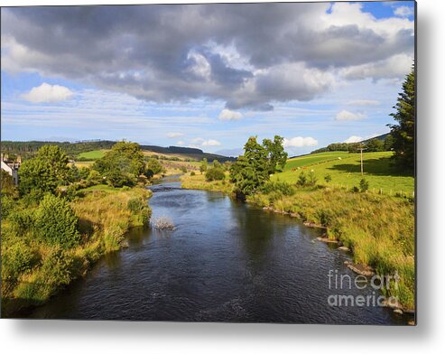 River Metal Print featuring the photograph Lazy River by Diane Macdonald