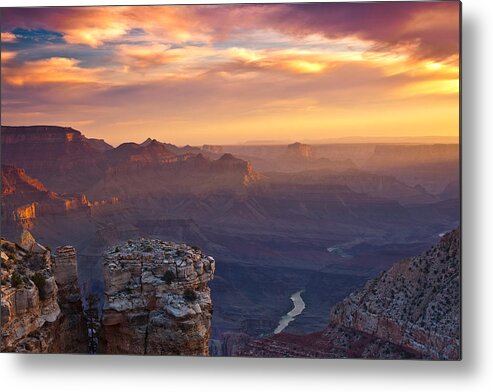 Sunrise Metal Print featuring the photograph Le Grand Sunrise by Darren White