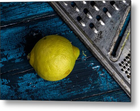 Lemon Metal Print featuring the photograph Lemon by Nailia Schwarz