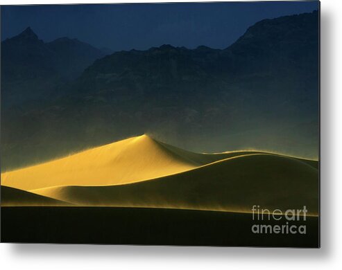 Death Valley Metal Print featuring the photograph Light Is Everything by Bob Christopher