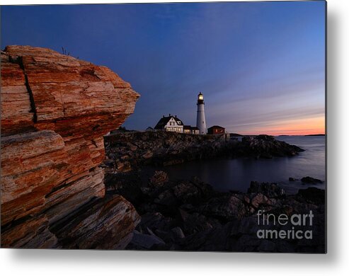 Lighthouse Metal Print featuring the photograph Light by Paul Noble