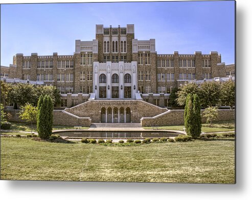 Little Rock Central High School Metal Print featuring the photograph Little Rock Central High School by Jason Politte