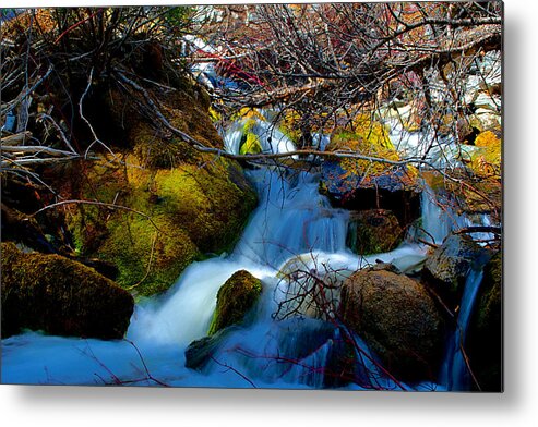 Little Water Fall Metal Print featuring the photograph Little Water Fall by Kevin Bone