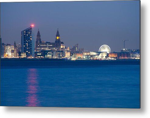3 Graces Metal Print featuring the photograph Liverpool Waterfront by Spikey Mouse Photography